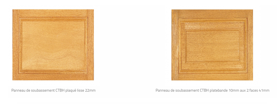 SCR Soubassement menuiseries bois sur mesure