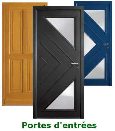 SCR - Portes d'entrée PVC-BOIS -ALU à Paris et en IDF