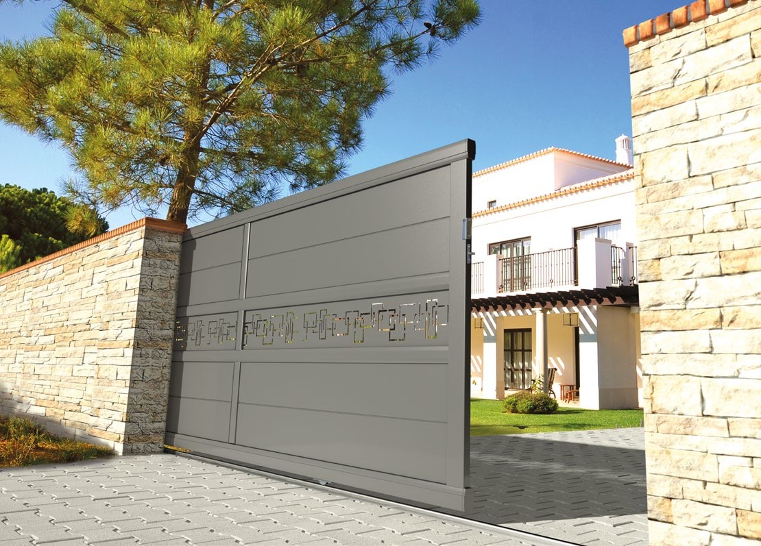 portail coulissant moderne