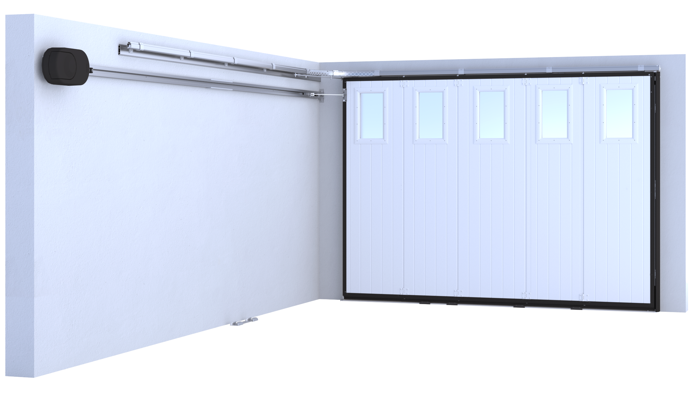 SCR - Portes de garage sectionnelle design Val de Marne, Paris 77,92,9