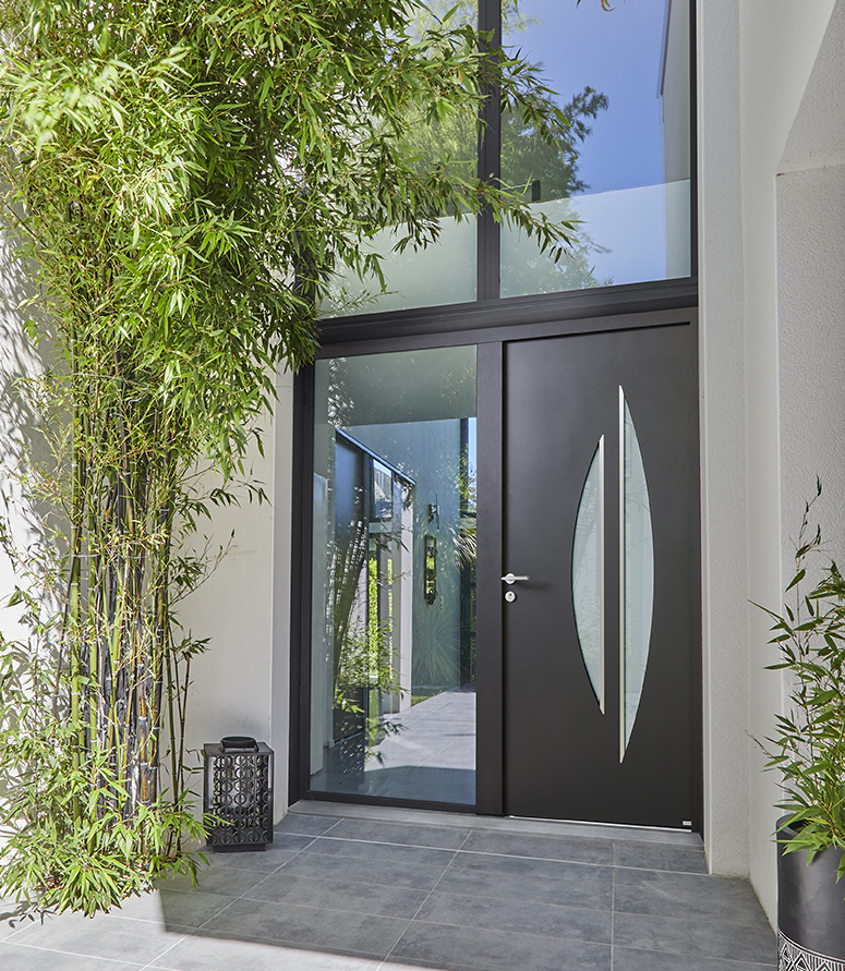 porte sur mesure en aluminium en ile de france